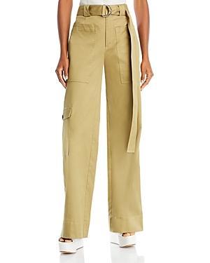 Proenza Schouler White Label Cotton Stretch Twill Cargo Pants Product Image