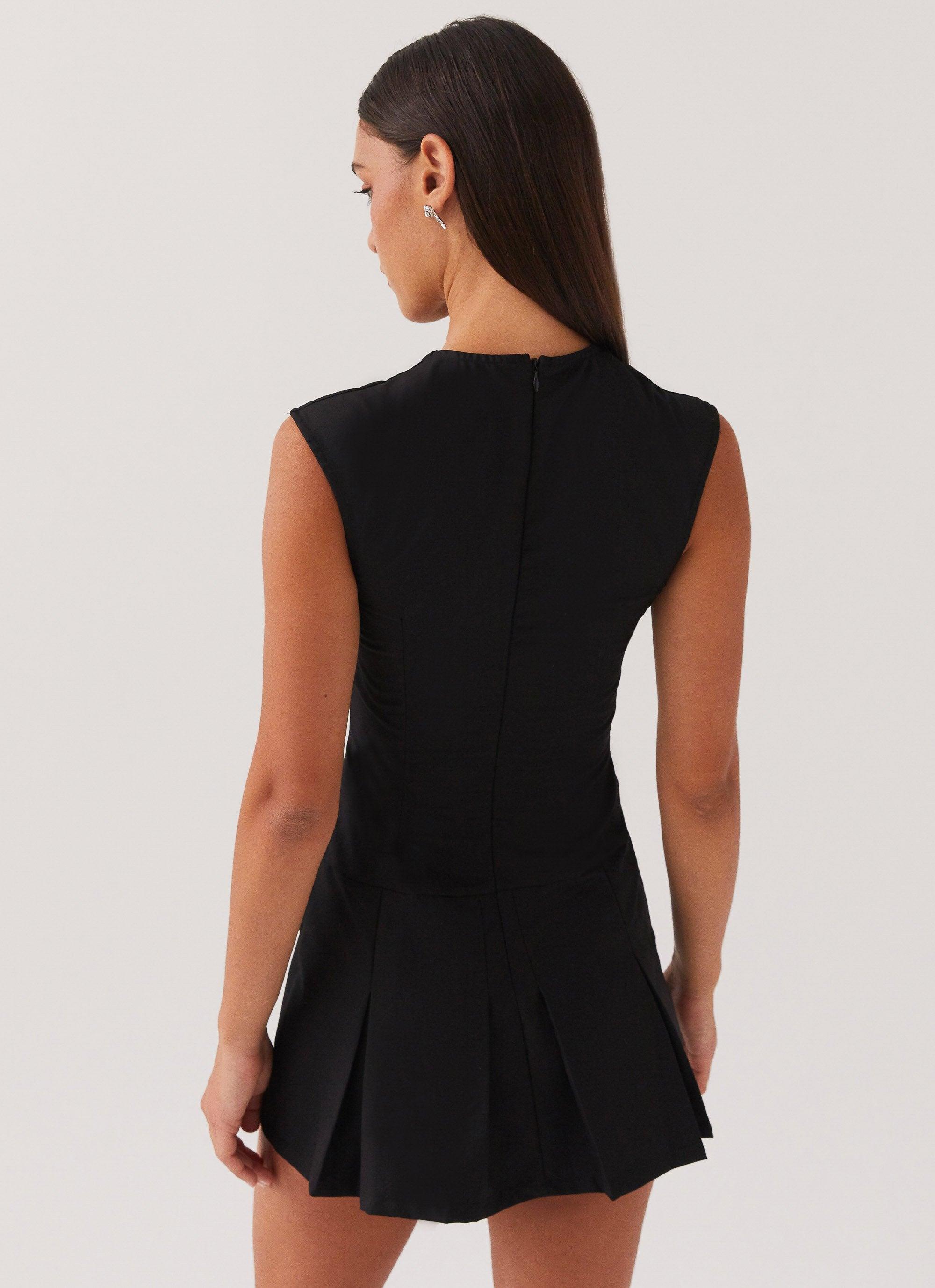 Cassia Mini Dress - Black Product Image