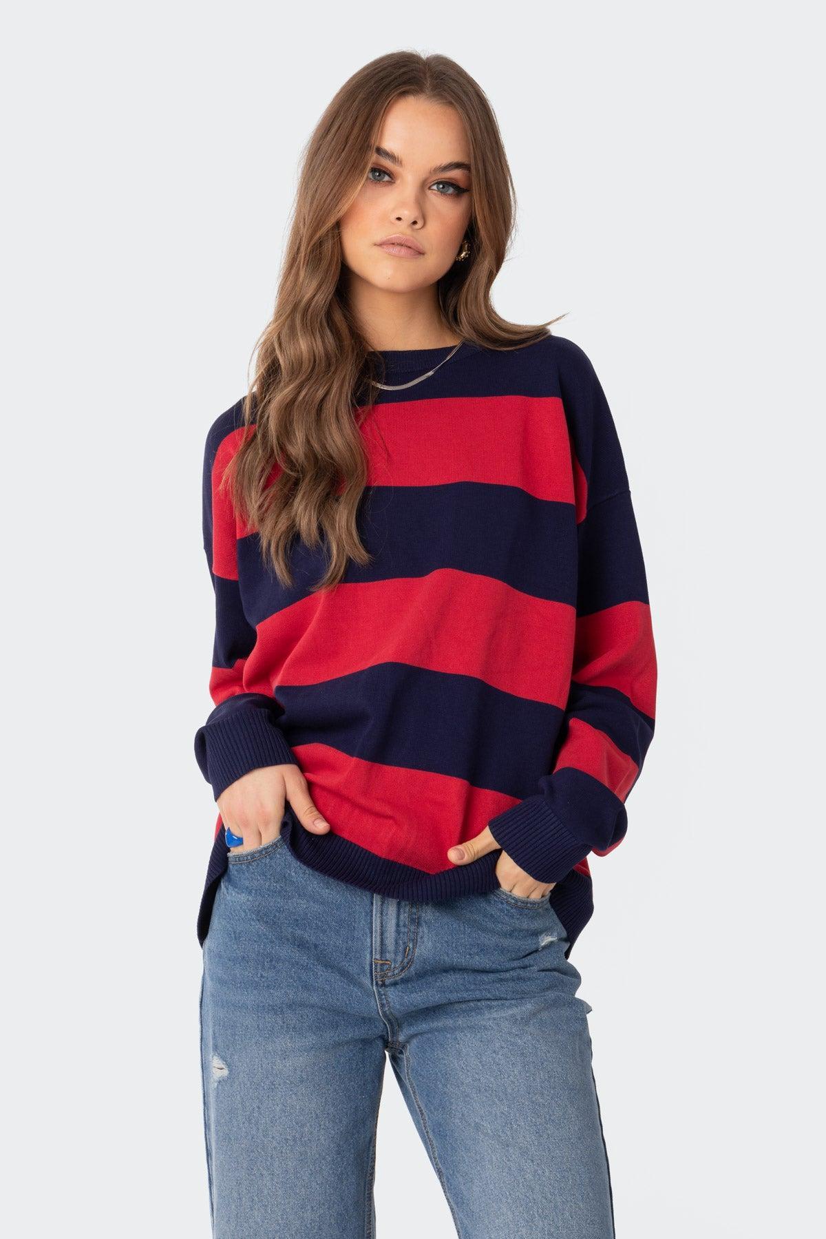 Logan Light Knit Oversized Sweater Product Image