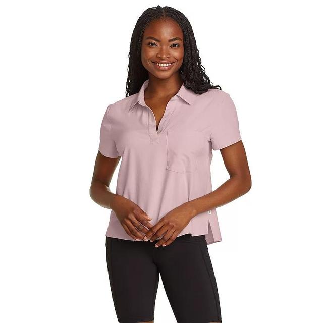 Womens Eddie Bauer Departure Collared Tee Product Image