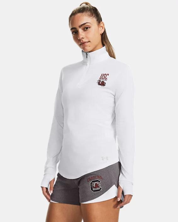 Women's UA Tech™ Mesh Collegiate ¼ Zip product image