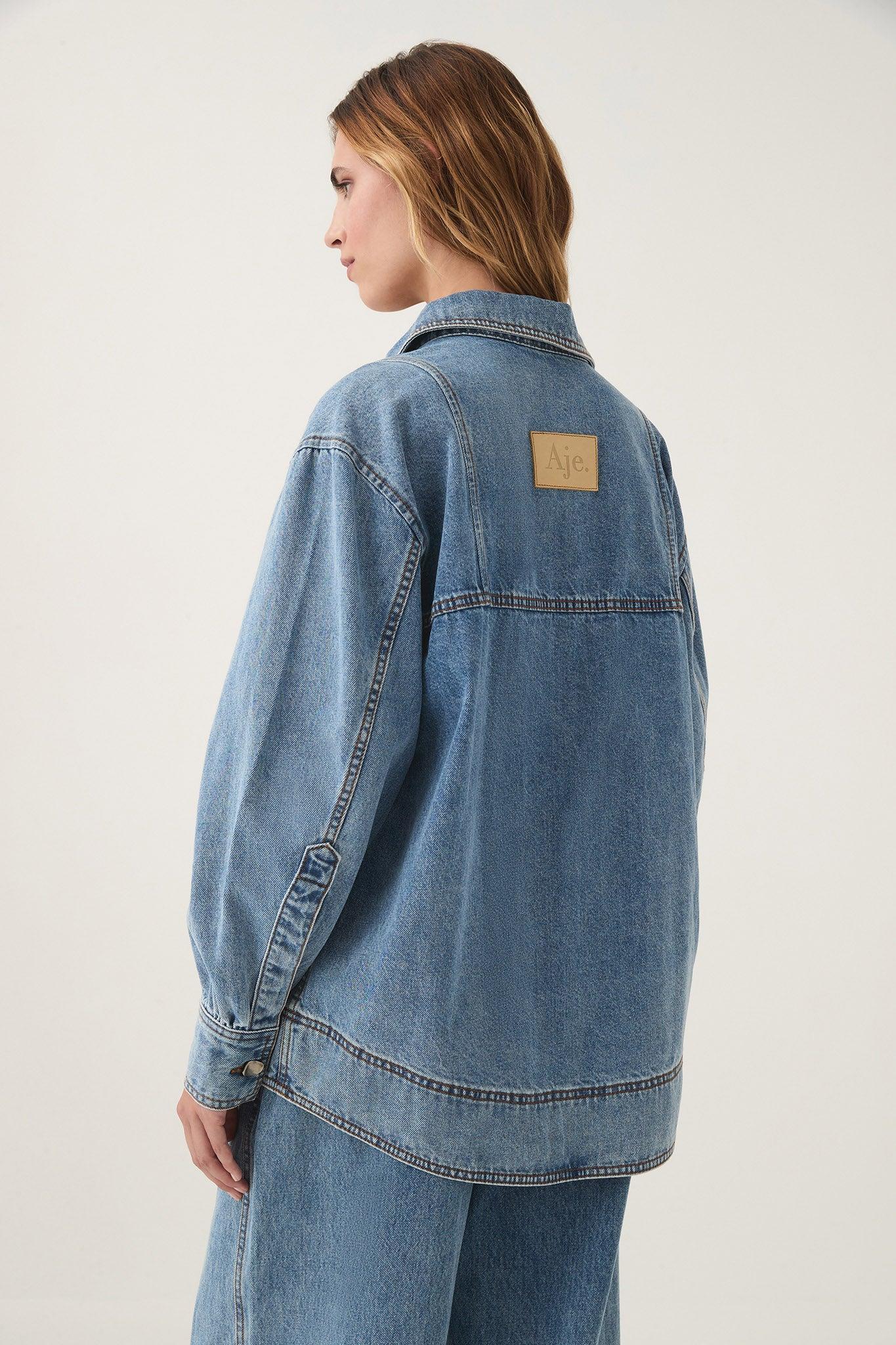 Outline Denim Shirt Product Image