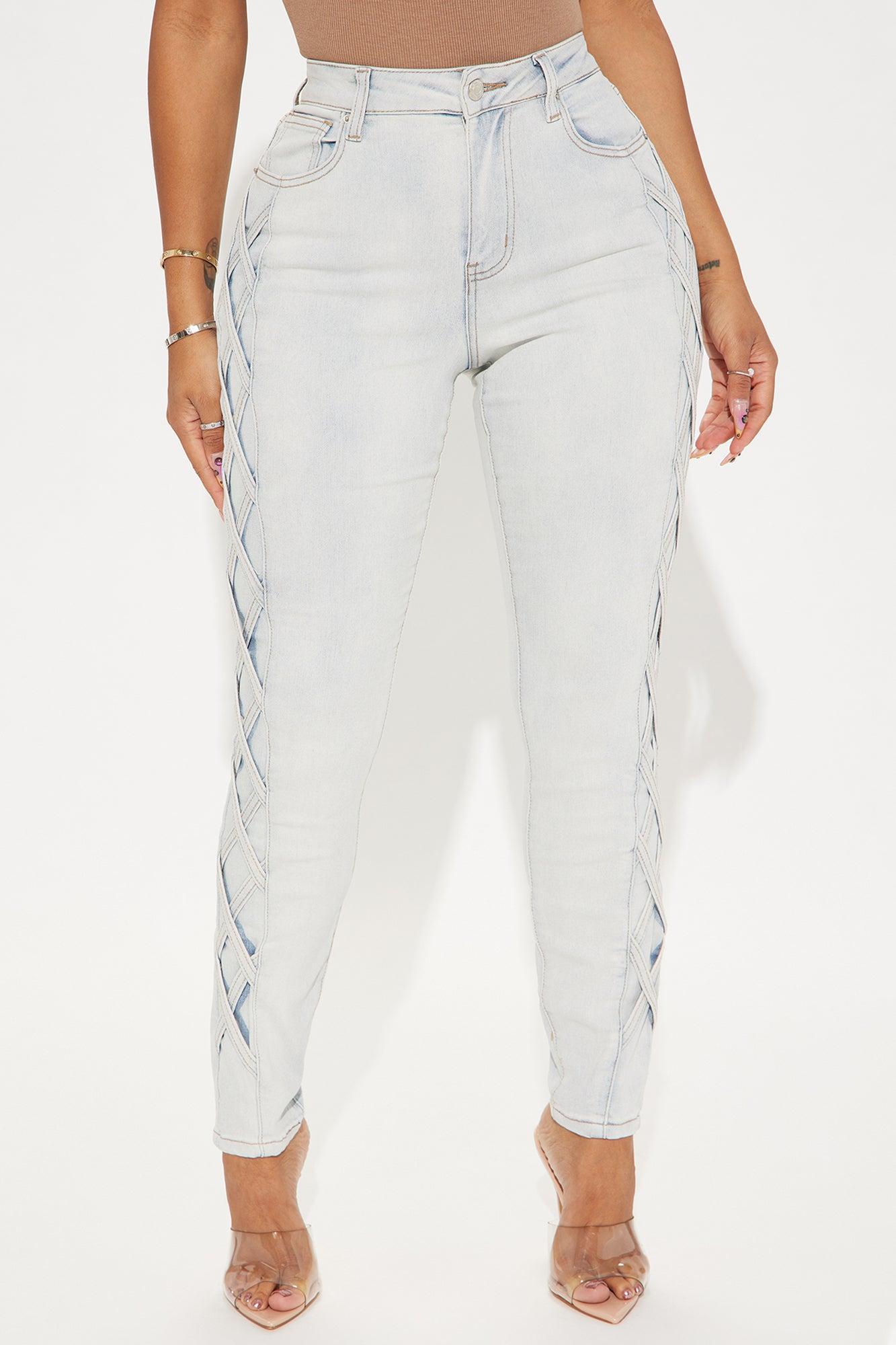 Still In Love Stretch Skinny Jeans - Light Wash Product Image