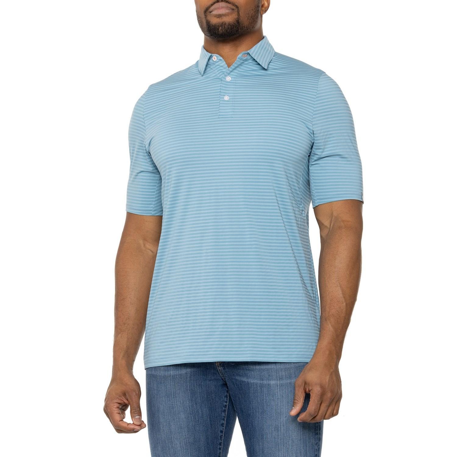 KJUS Soren Twill Stripe Polo Shirt - Short Sleeve Product Image