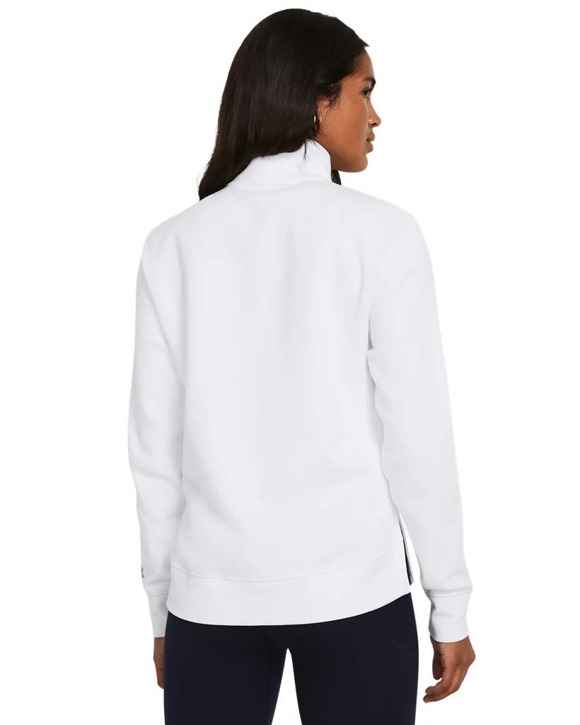 Women's UA Rival Fleece Collegiate Full-Zip Product Image