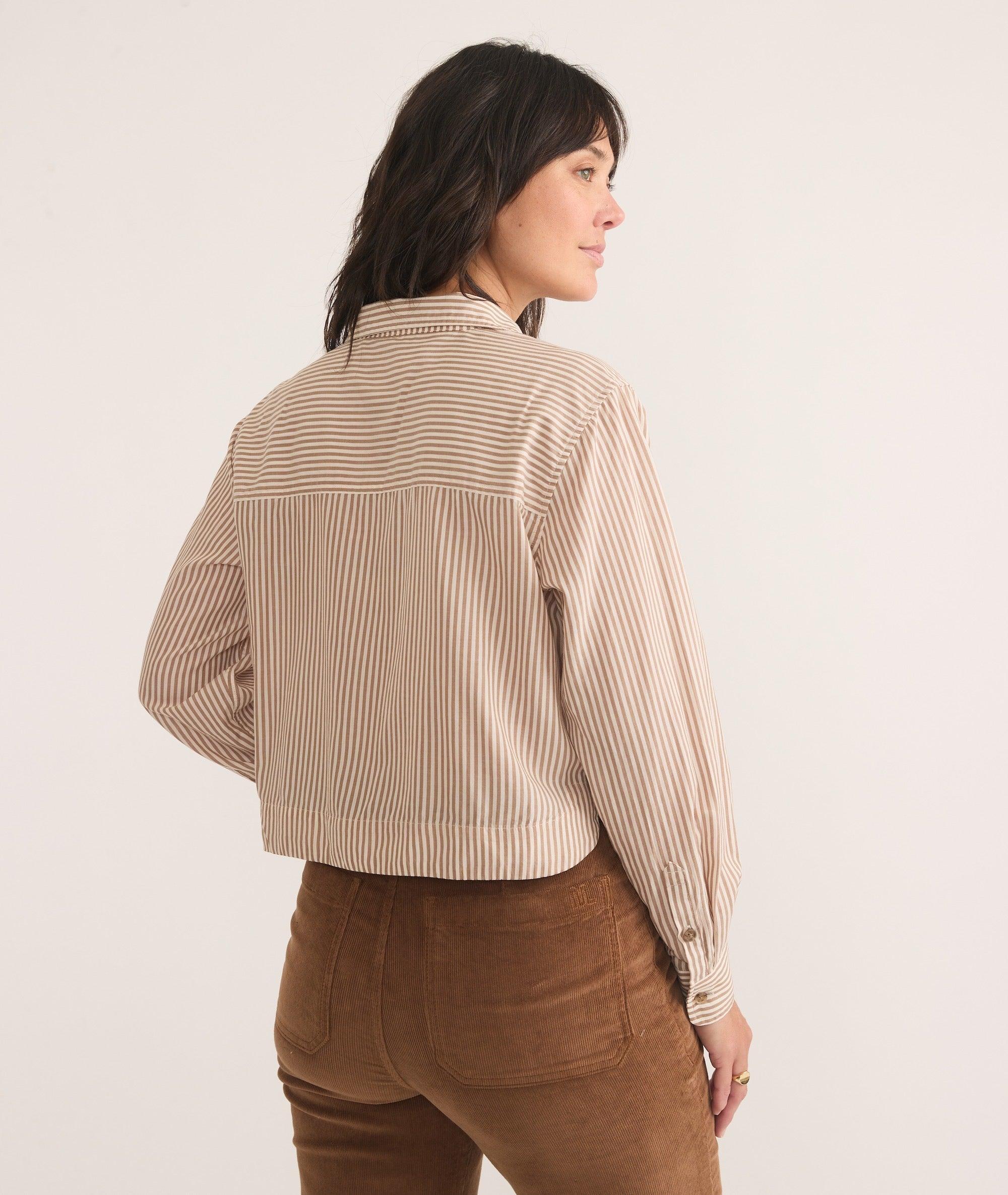 Mila Straight Hem Button Down Product Image