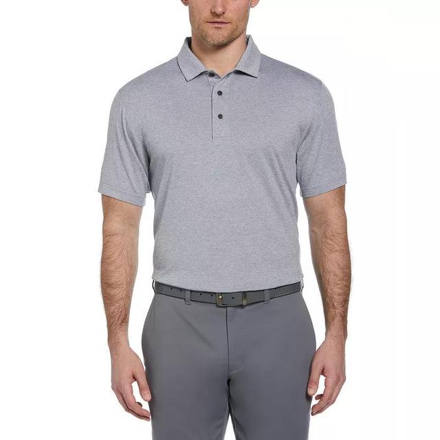 Mens Grand Slam Regular Fit Self Collar Heather Golf Polo Product Image