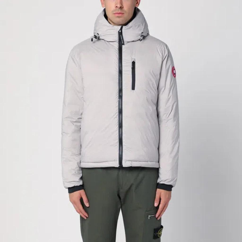 CANADA GOOSE Pearl Grey Lodge Jacket In Gray Product Image