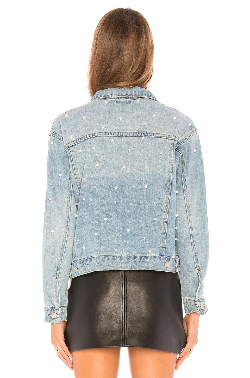 Pearl Denim Jacket superdown Product Image