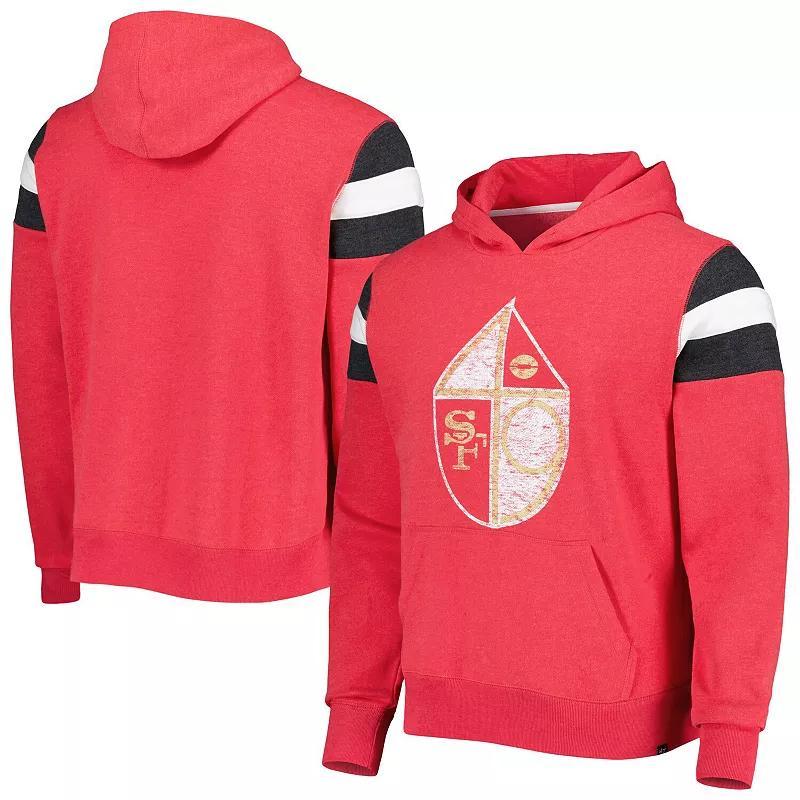 Mens 47 Scarlet San Francisco 49ers Legacy Premier Nico Pullover Hoodie Product Image