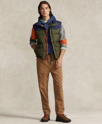 Polo Ralph Lauren Mens Down Western Vest Fleece Hoodie Terry Sweatpants Product Image