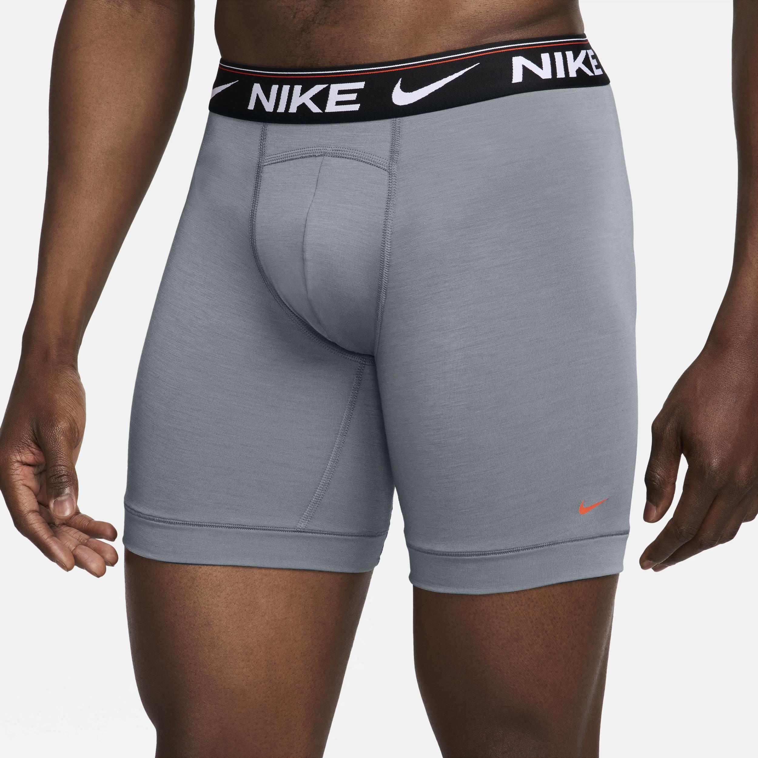 Nike Ultra Comfort Men's Dri-FIT Long Boxer Brief (3-Pack) Product Image