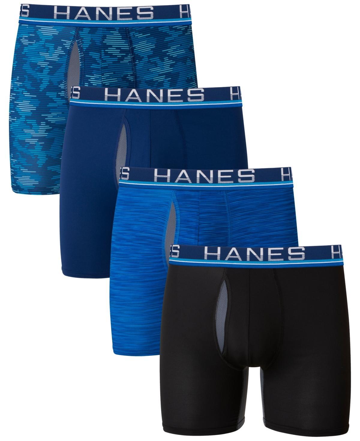 Hanes Ultimate Sport Xtemp Mens 4 Pack Boxer Briefs, X-large Product Image