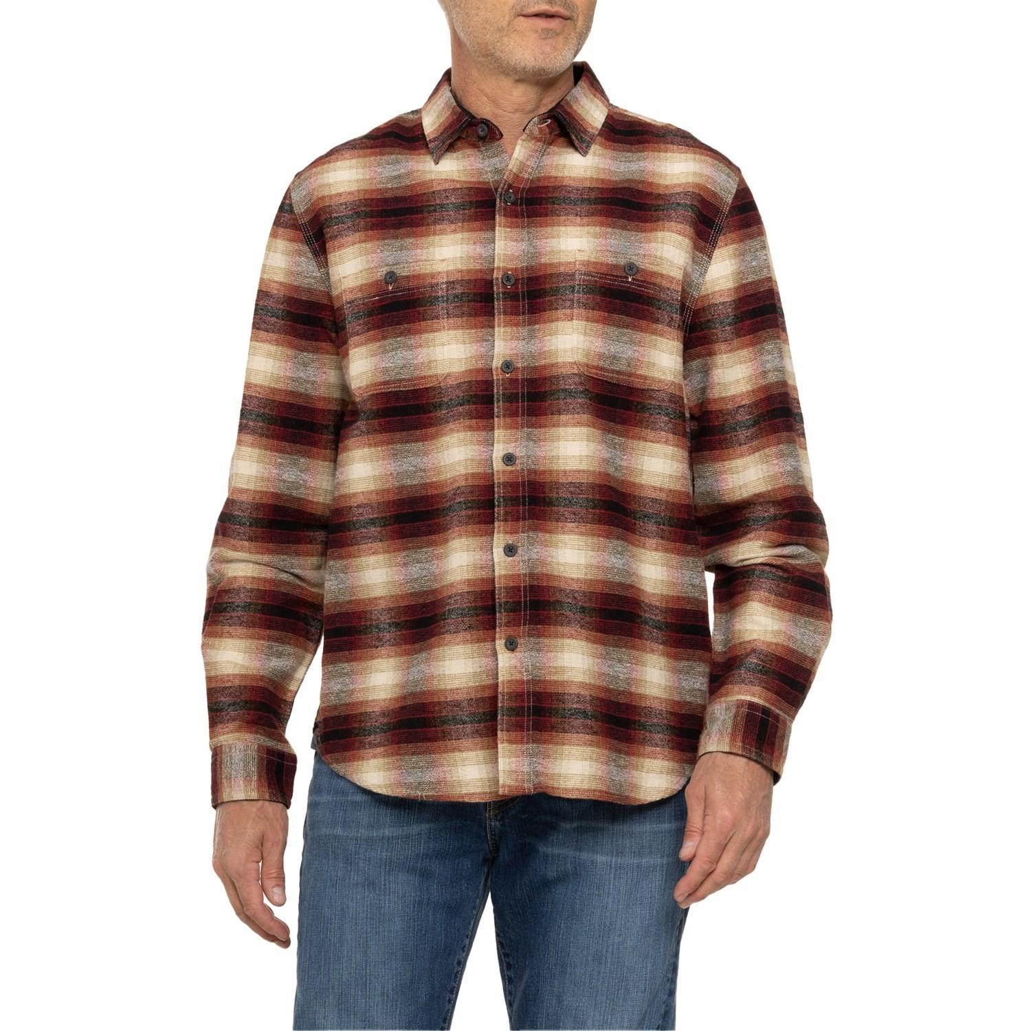 True Grit Cabin Plaid Two-Pocket Shirt - Long Sleeve Product Image