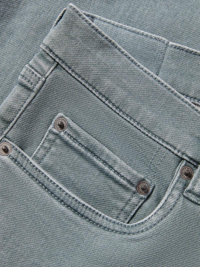 Stretch Terry 5-Pocket - Ocean Glass Product Image