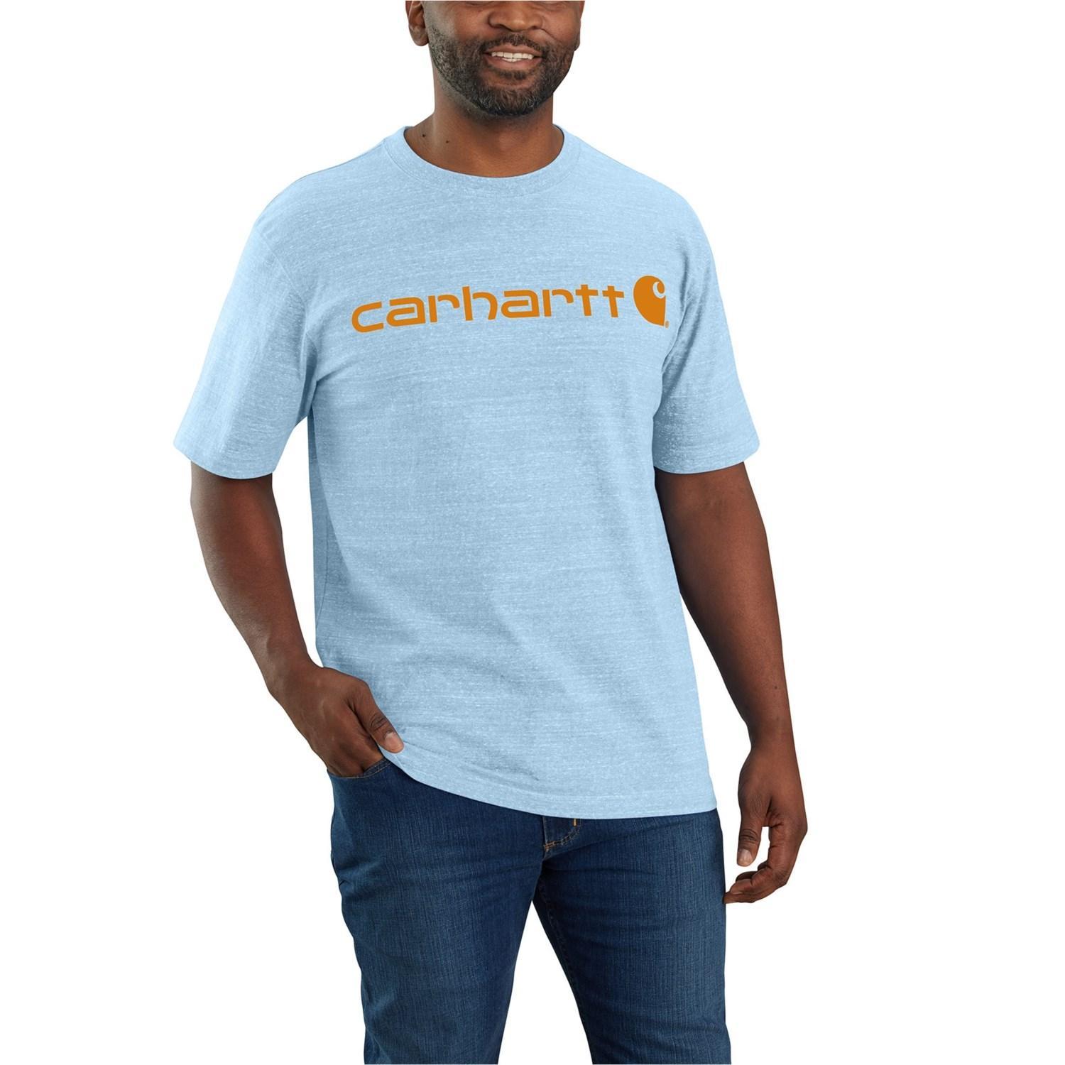 Carhartt K195 Loose Fit Heavyweight Logo T-Shirt - Short Sleeve Product Image