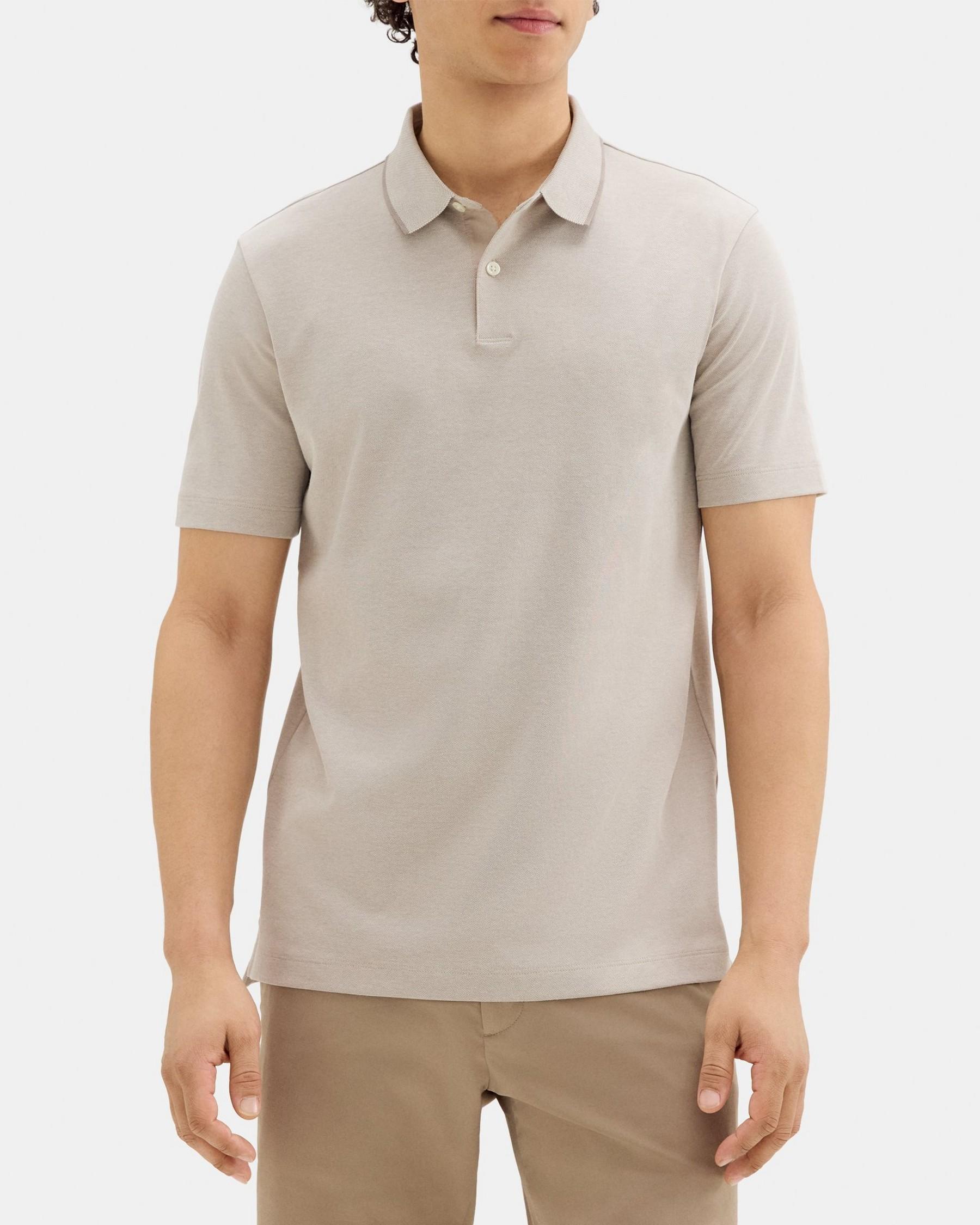 Standard Polo in Piqué Cotton Product Image