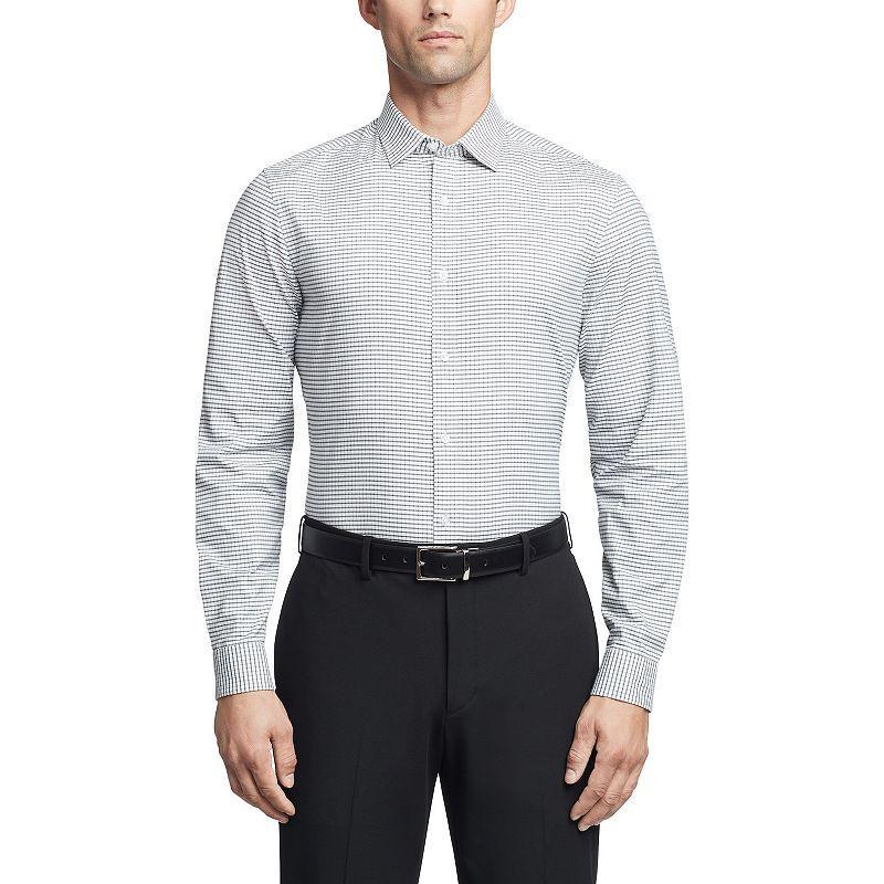 Mens Van Heusen Ultra Wrinkle-Free Slim-Fit Dress Shirt Product Image