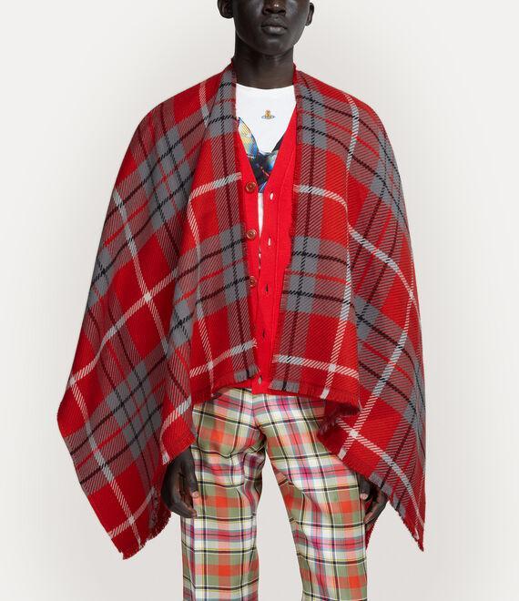 Tartan Poncho Product Image