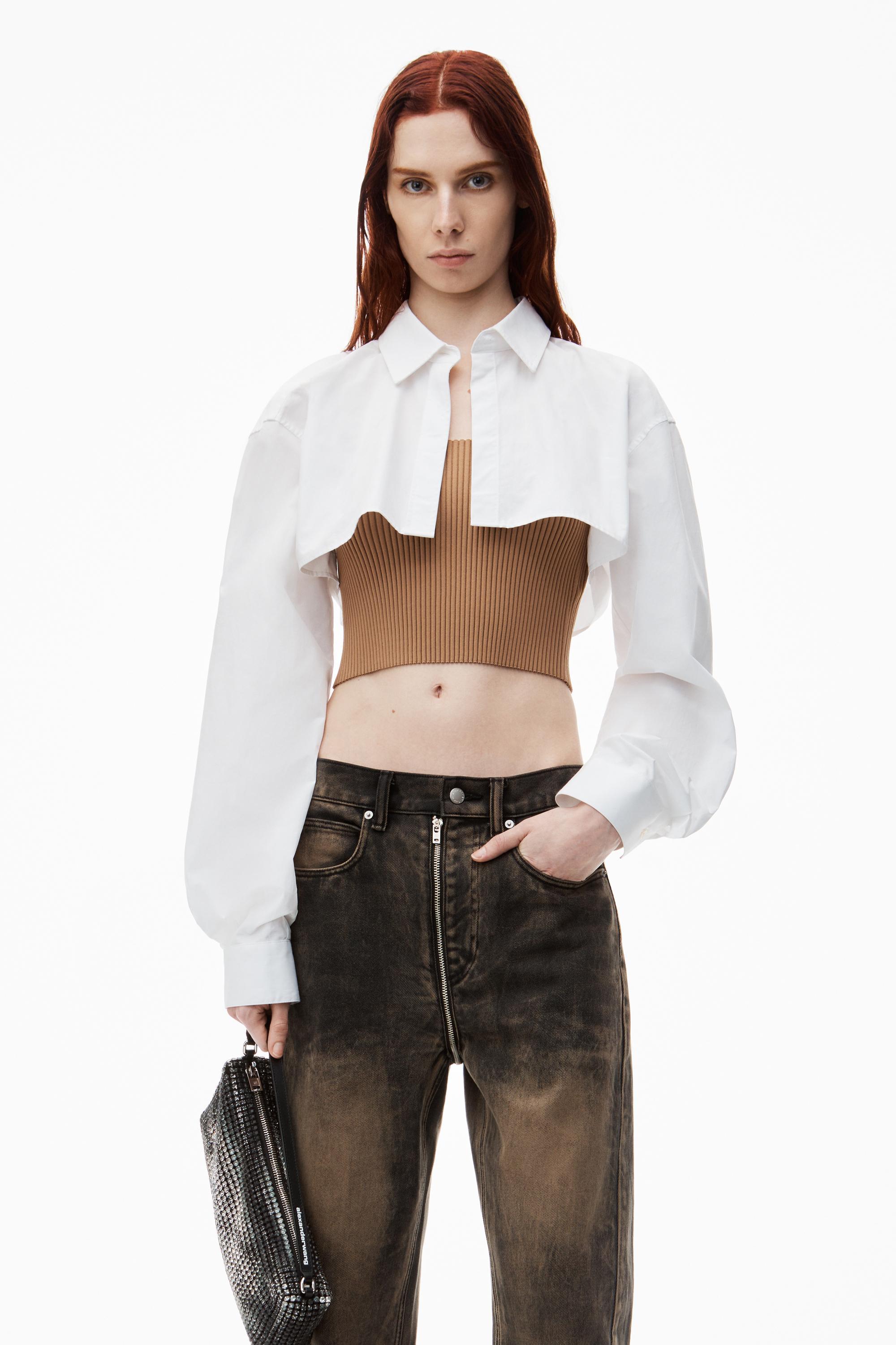 Pre-styled Cami & Cropped Button Up Twinset Product Image