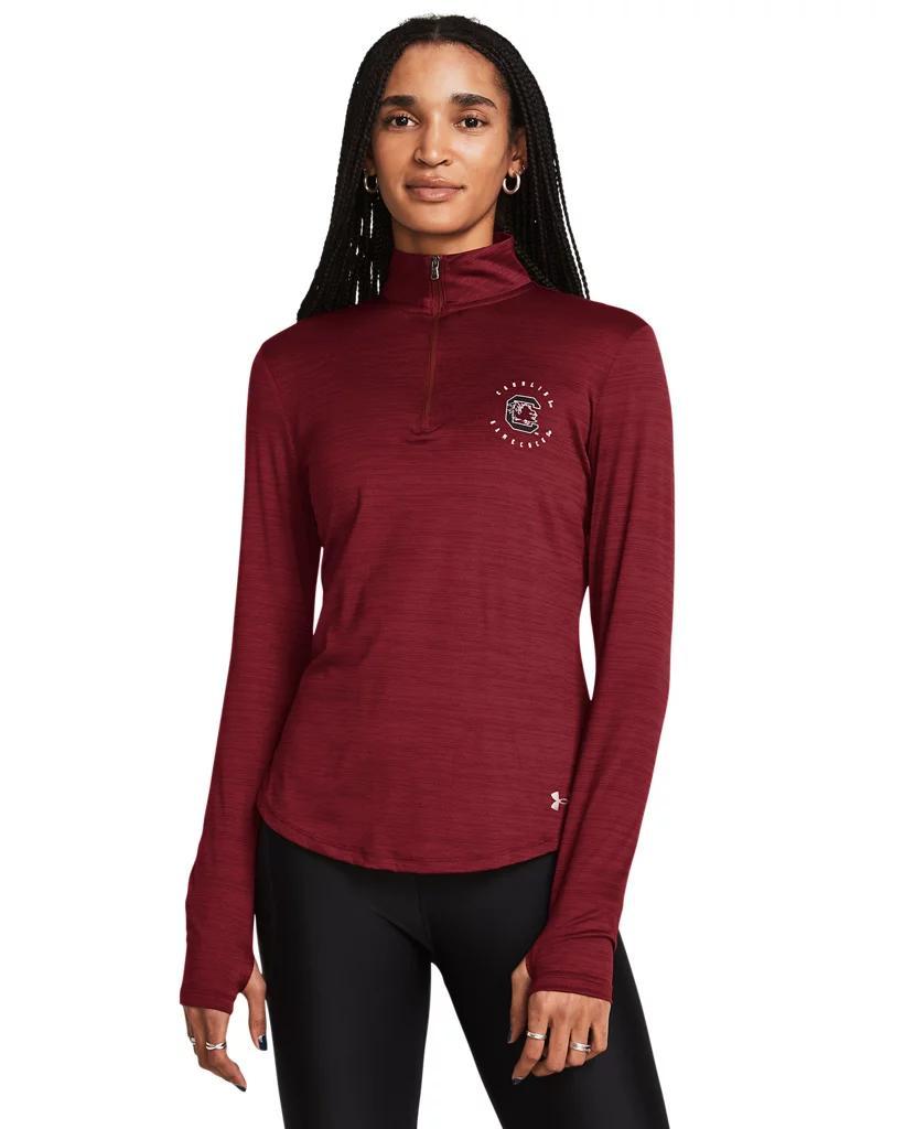 Women's UA Tech™ Vent Collegiate ¼ Zip Product Image