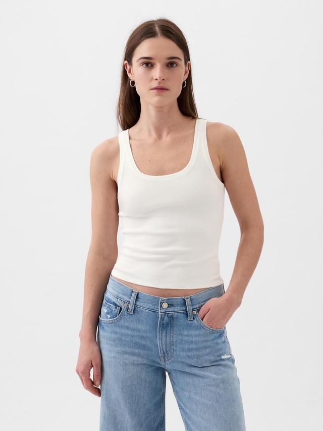 Modern Cropped Tank Top Product Image