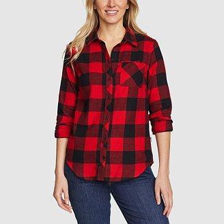 Women's Forest Flannel Shirt Product Image