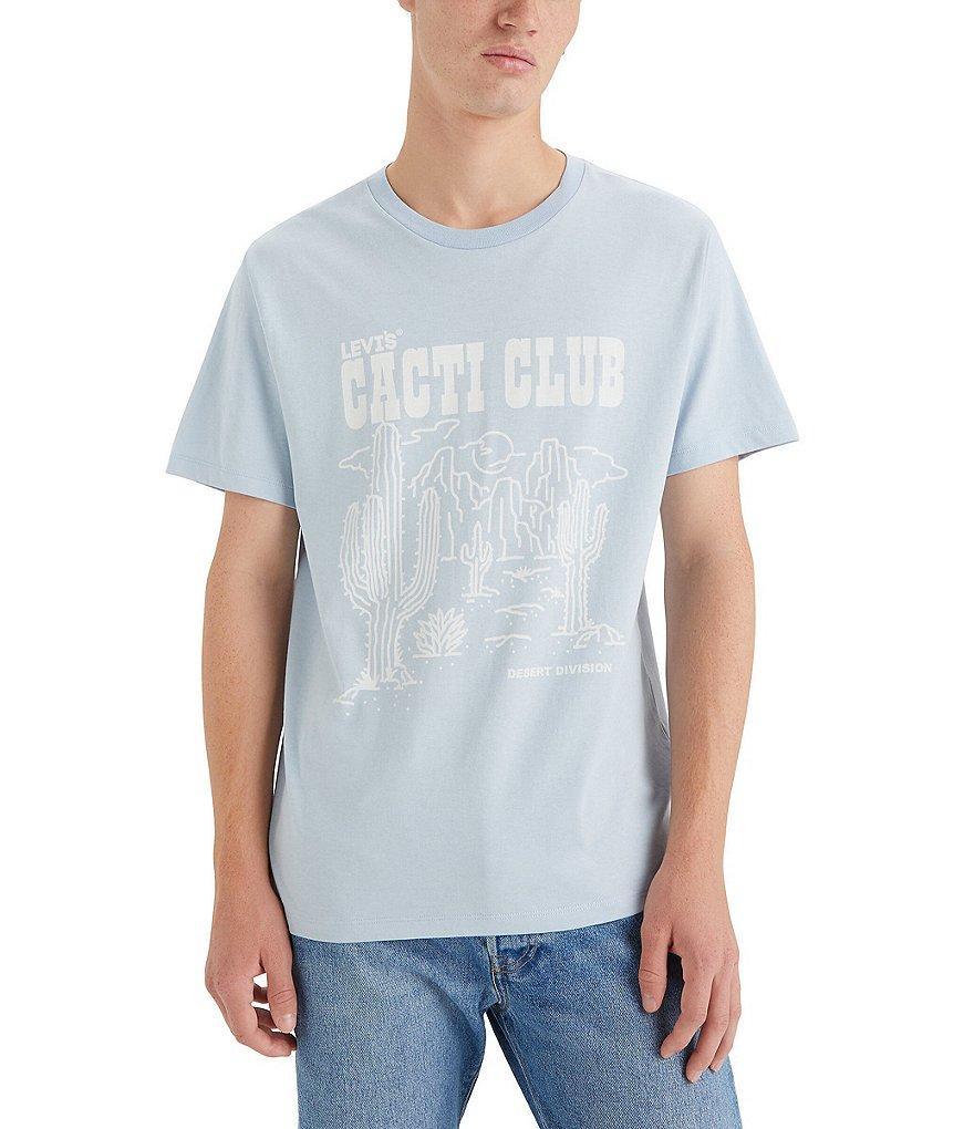 Levi's® Classic Fit Short Sleeve Cacti Club Graphic T-Shirt Product Image