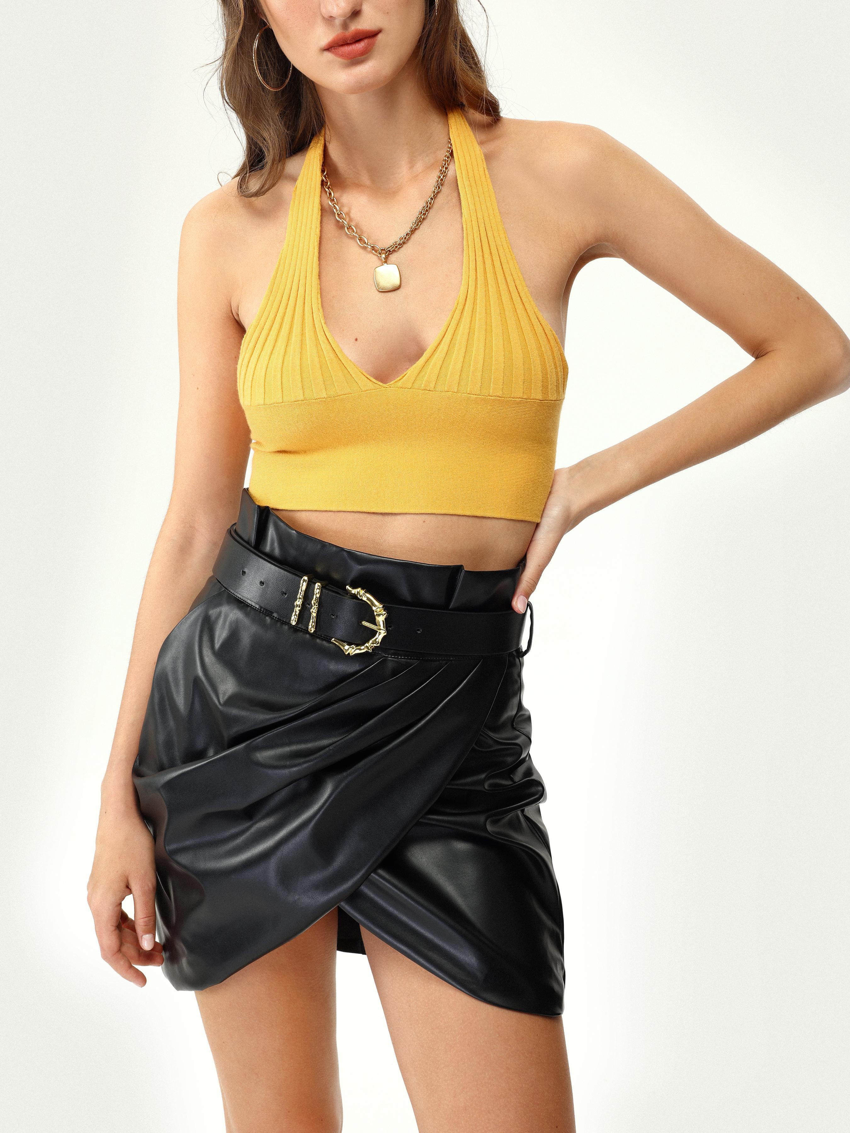 Peach Bellini Cropped Tank Product Image