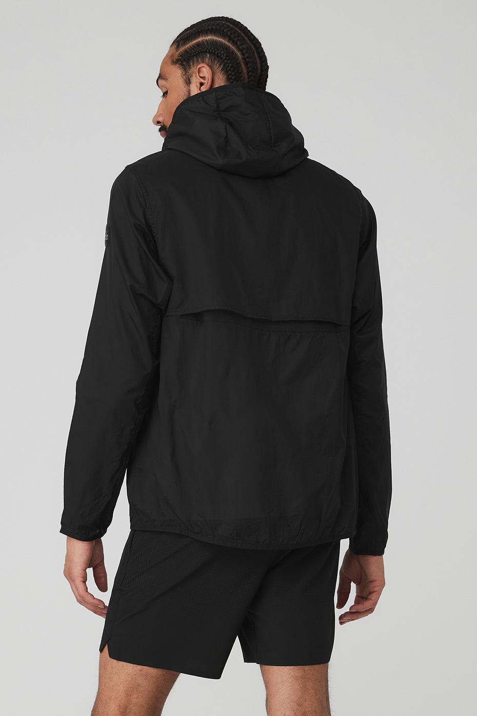 Repeat Running Jacket - Black Male Product Image