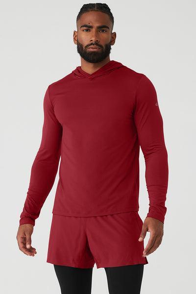 Conquer Reform Long Sleeve With Hood - Victory Red Product Image