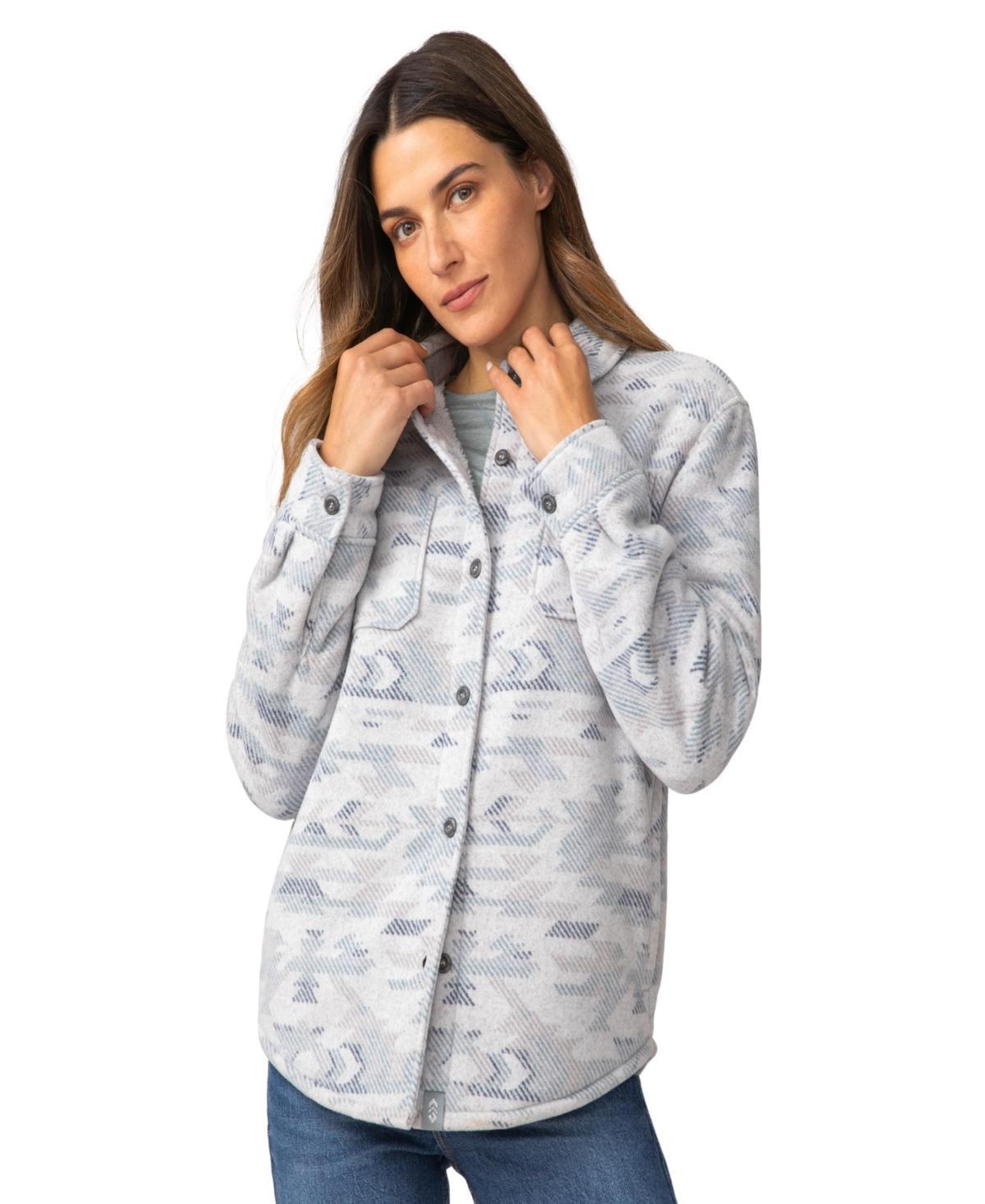 Free Country Womens Chill Out Fleece Shirt Jacket Product Image