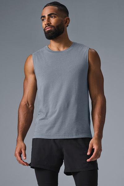 The Triumph Muscle Tank - Steel Grey Product Image