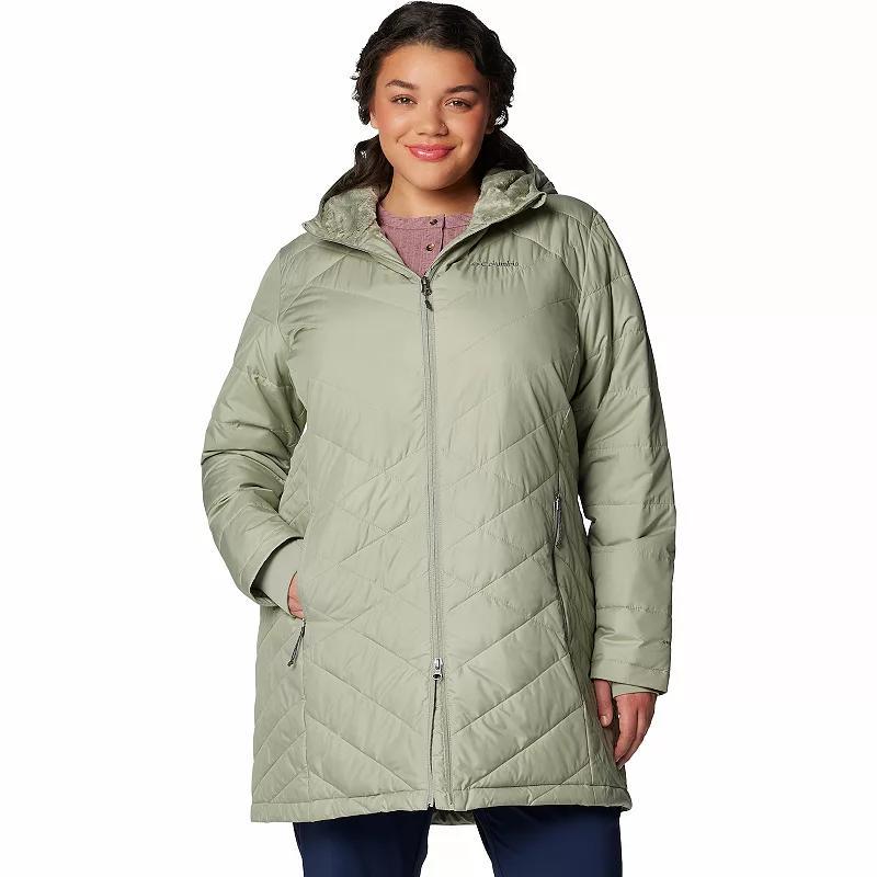 Columbia Women's Heavenly Long Hooded Jacket - Plus Size- Product Image