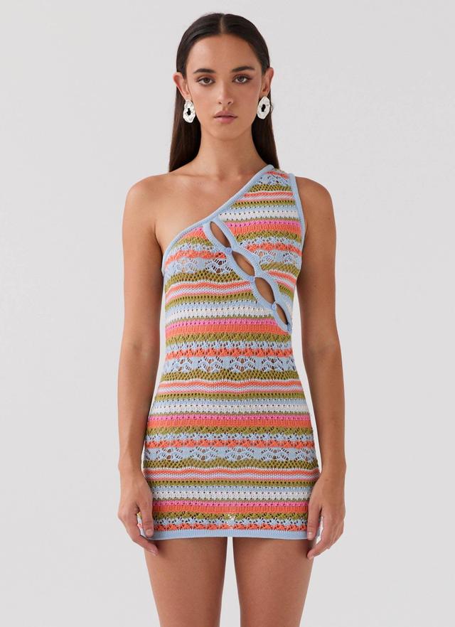 Kaleidoscope Dreams Mini Dress - Citrus Oasis Product Image