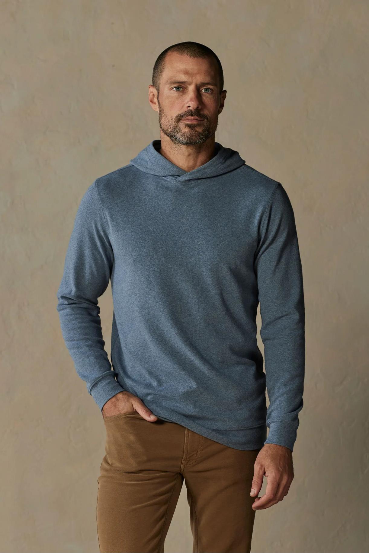 Puremeso Essential Hoodie - Slate Blue Product Image