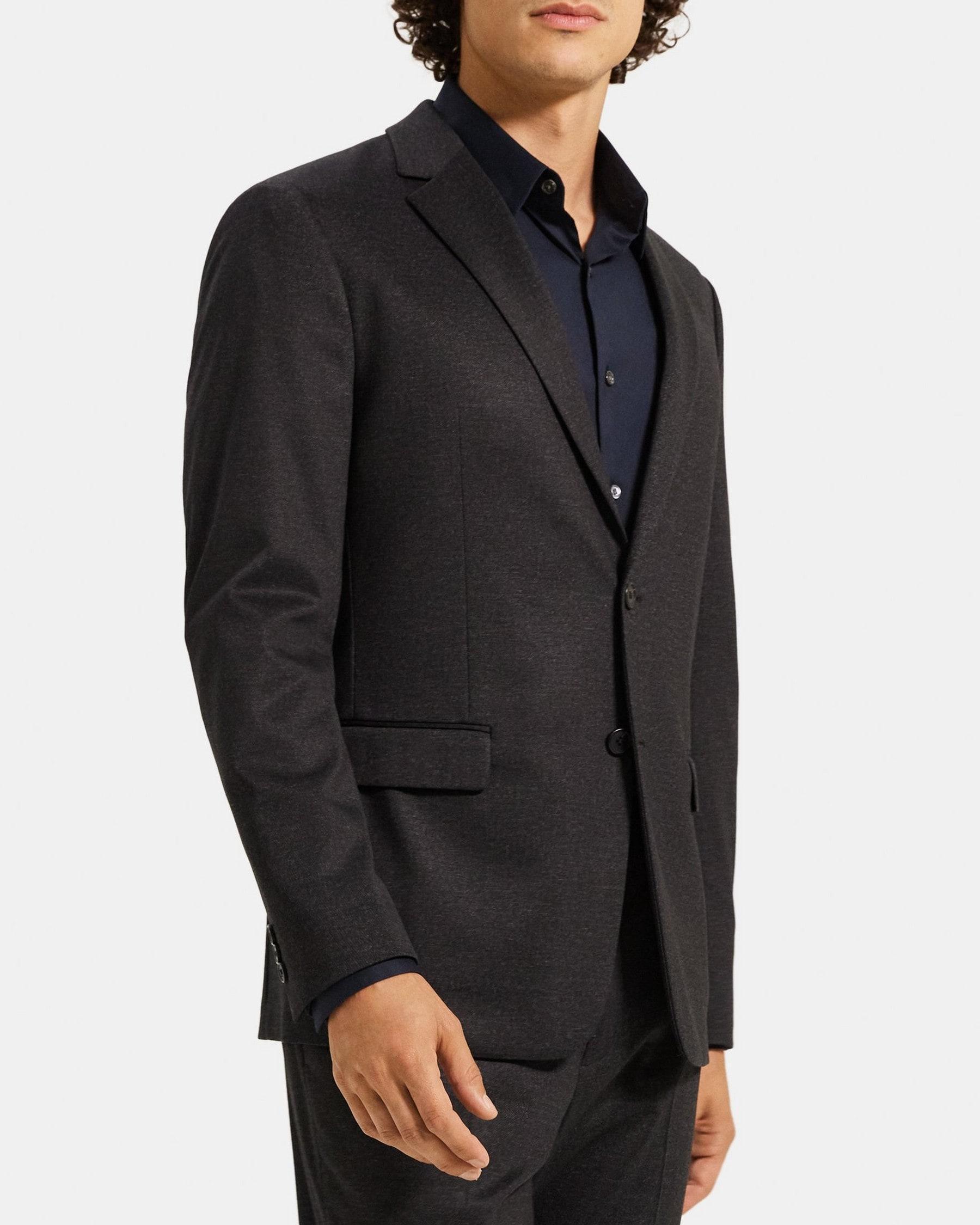 Unstructured Blazer in Knit Twill Product Image