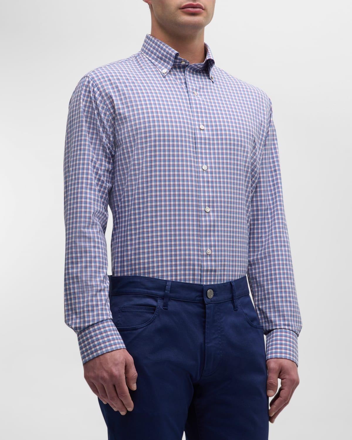 Mens Cole Performance Poplin Sport Shirt Product Image