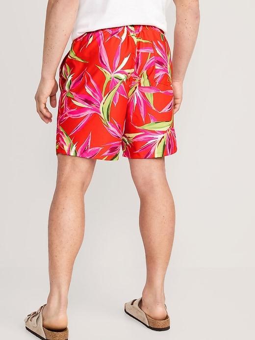 Printed Swim Trunks --7-inch inseam Product Image