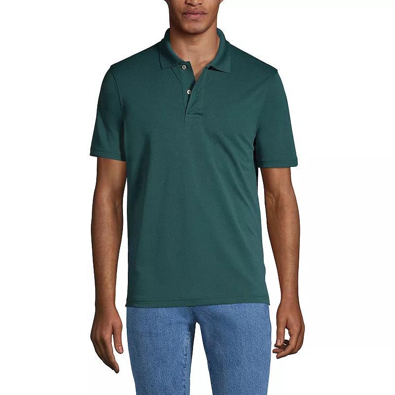 Mens Big Lands End School Uniform Short Sleeve Polo Product Image