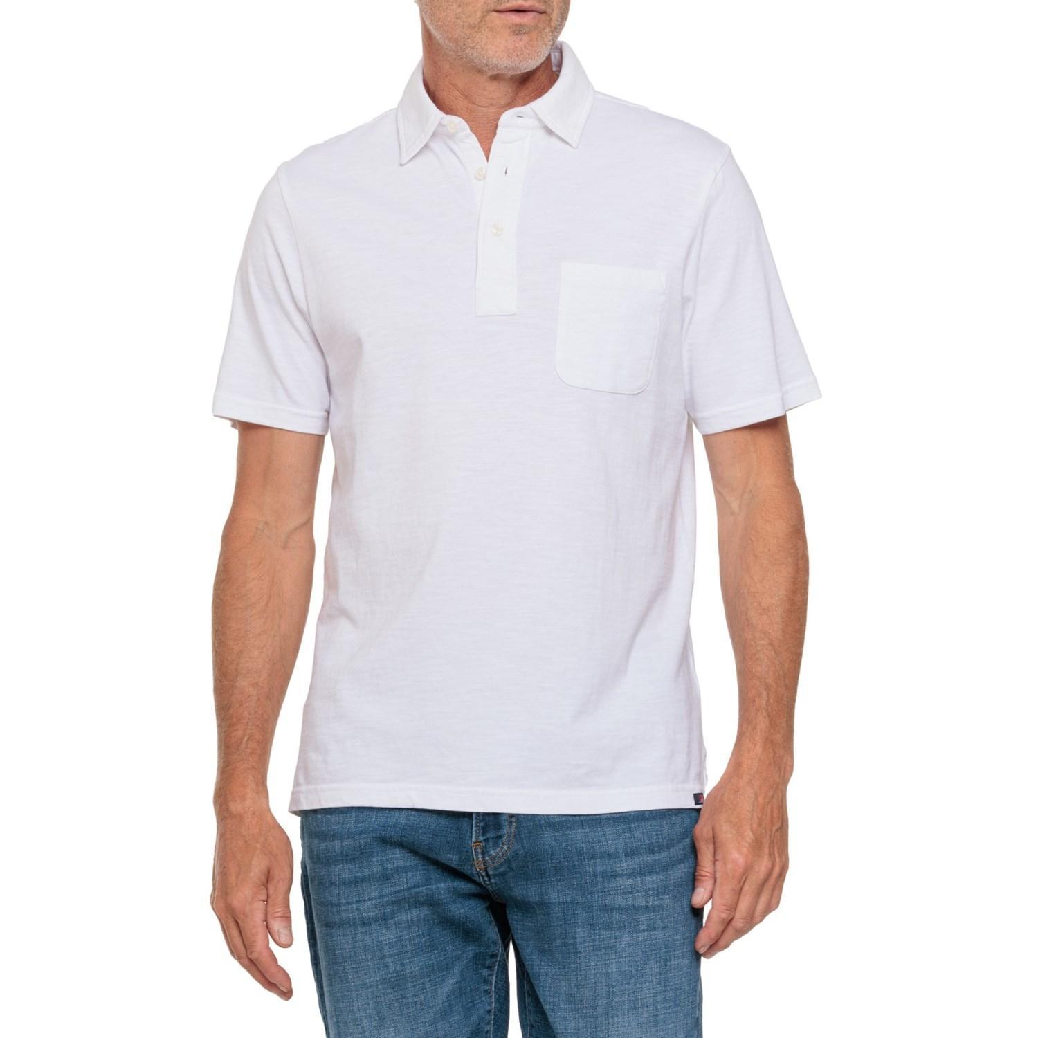 Faherty Sunwashed Polo Shirt - Organic Cotton, Short Sleeve Product Image