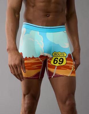 AEO Men's Wild Wild West 6" Ultra Soft Boxer Brief Product Image