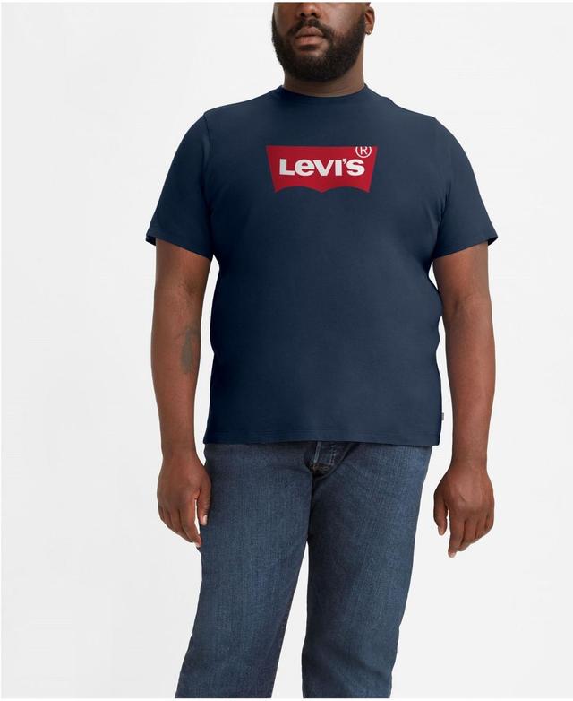 Levis Mens Big and Tall Graphic Crewneck T-shirt Product Image