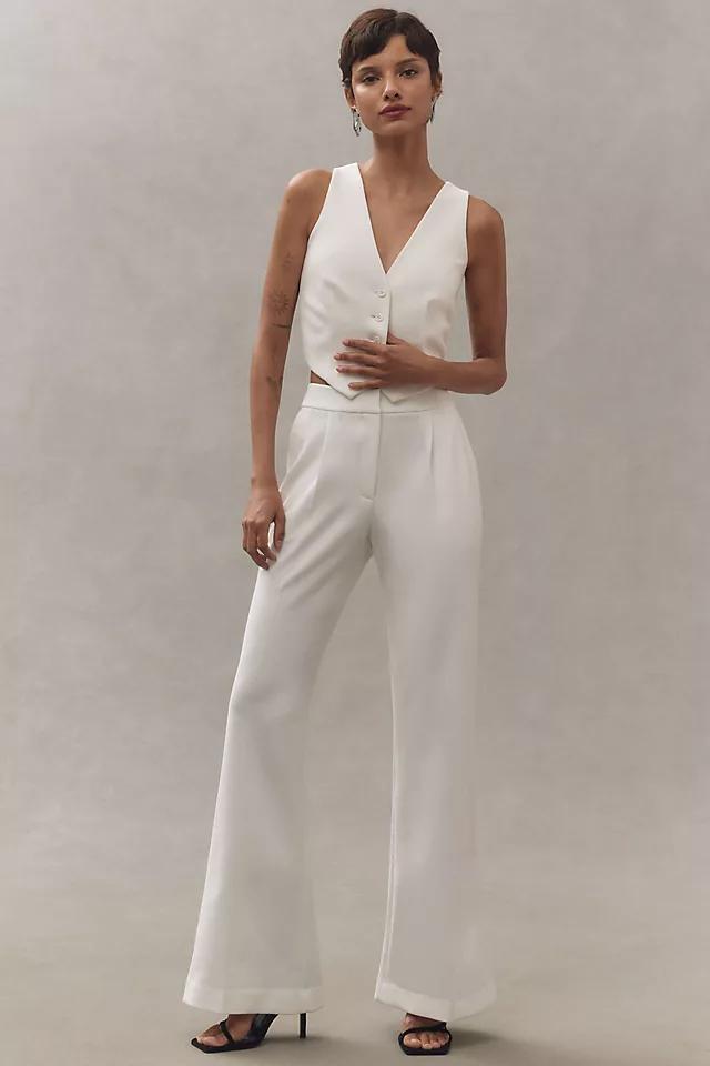 SANS FAFF Pin Tuck Palazzo Pants Product Image