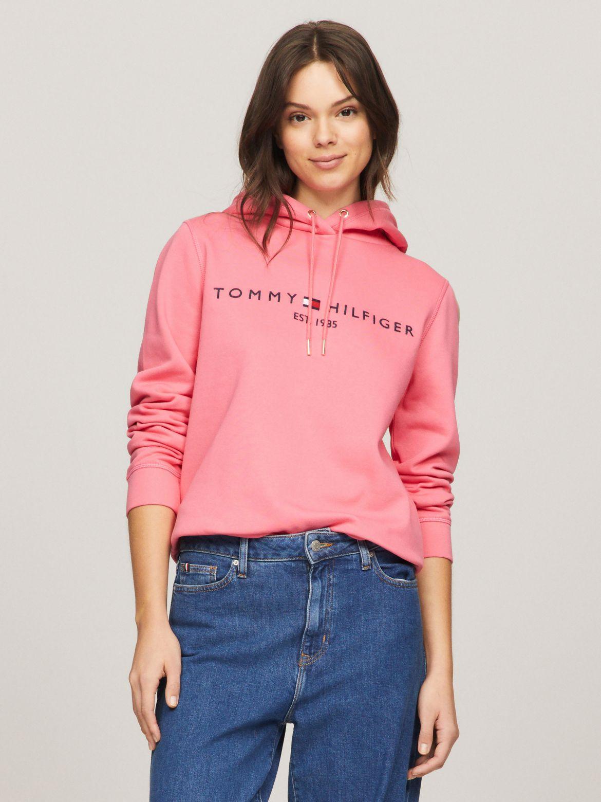 Tommy Hilfiger Women's Embroidered Tommy Logo Hoodie Product Image