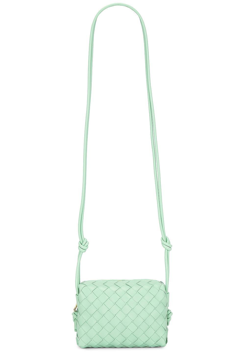 Bottega Veneta Mini Loop Bag Sage.. Product Image