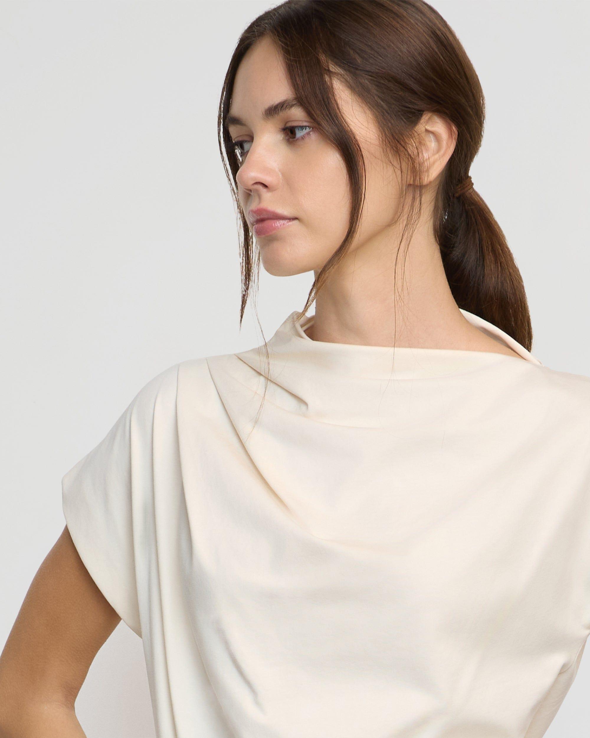 Kenny Asymmetric-Neck Tee Product Image