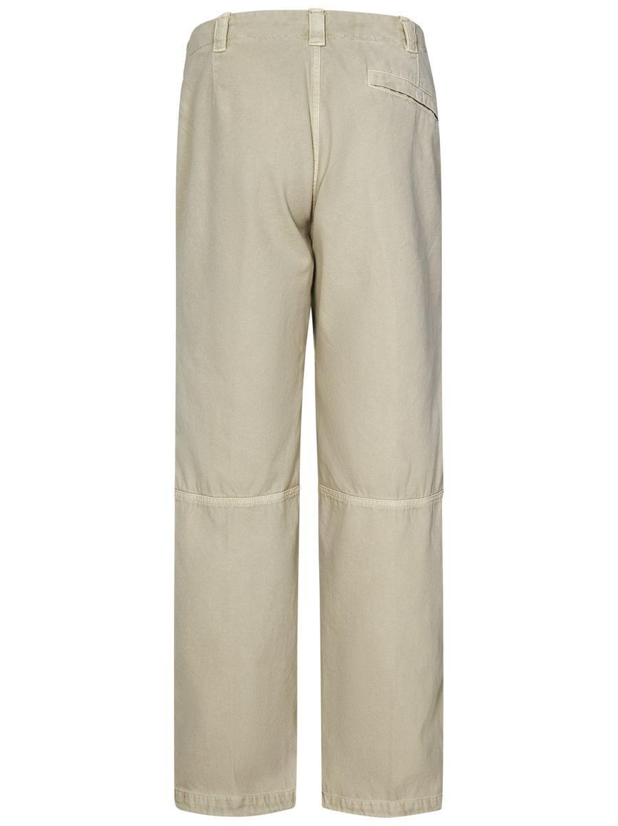 STONE ISLAND Trousers In Beige Product Image