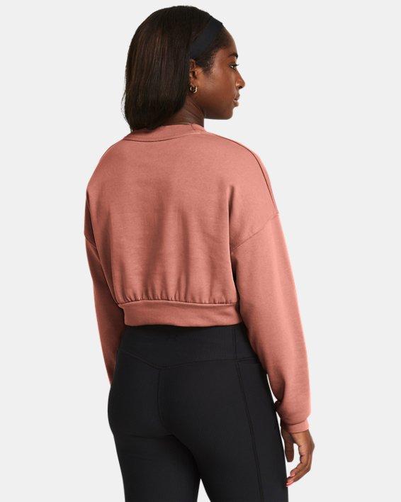 Women's UA Rival Terry Oversized Crop Crew Product Image