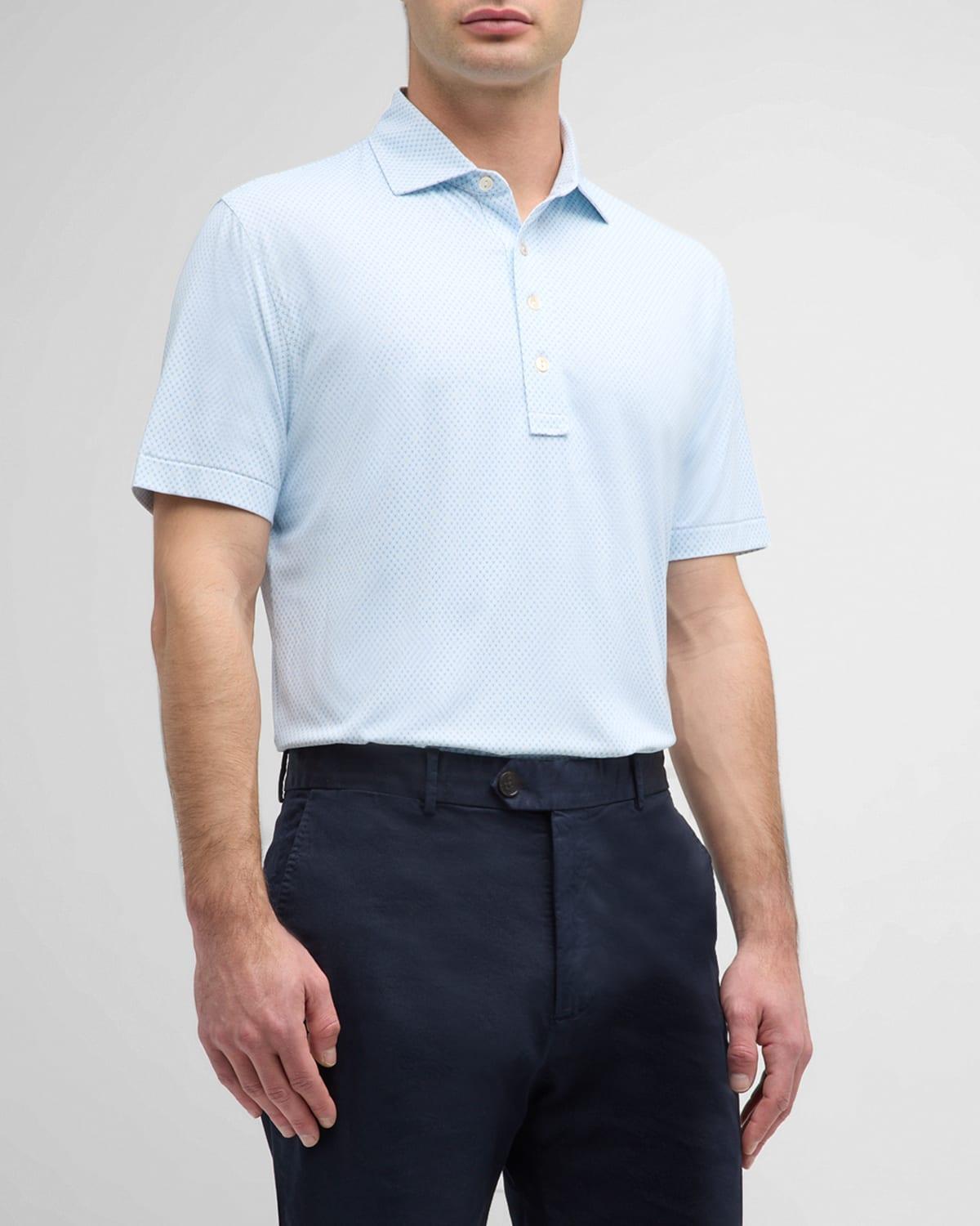 Mens Signature Performance Jersey Polo Shirt Product Image